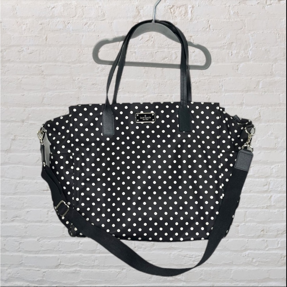 Kate Spade Polka Dot Diaper Bag - Picture 1 of 3